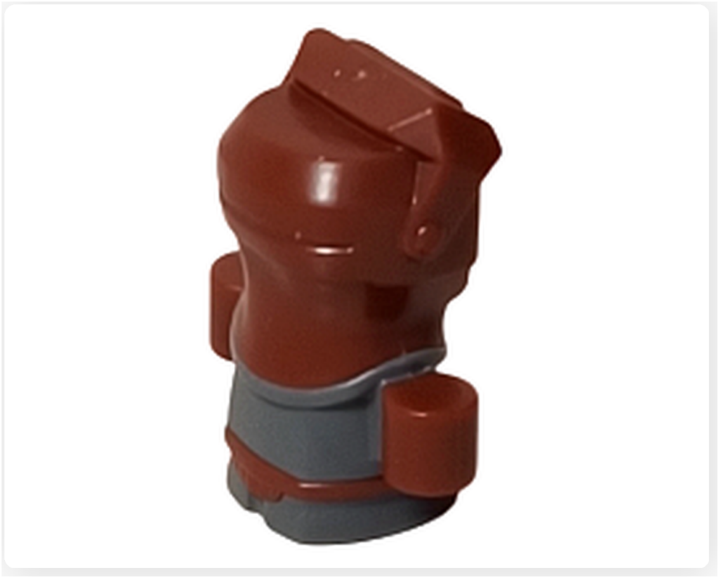 LEGO スター・ウォーズ 75418 アドベントカレンダー2025のバブ・フリック完成モデル背面。極小フィグの背面造形とカラーリングが丁寧に再現されている。