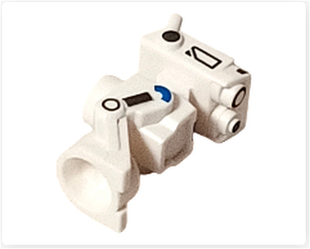 LEGO スター・ウォーズ 75418 アドベントカレンダー2025に含まれるBD-72の組立前パーツ。単体の白色ドロイド胴体パーツが写っており、後続の組立工程で使用される。