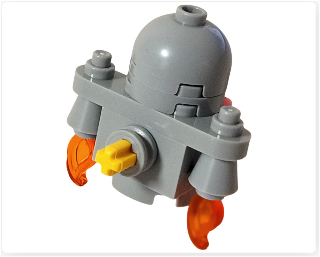 レゴ 31164 うちゅうロボット「うちゅうロボット」 バックパックユニット完成
