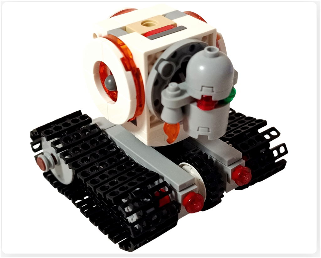 レゴ 31164 うちゅうロボット「うちゅうロボット」 背面バックパック装着状態