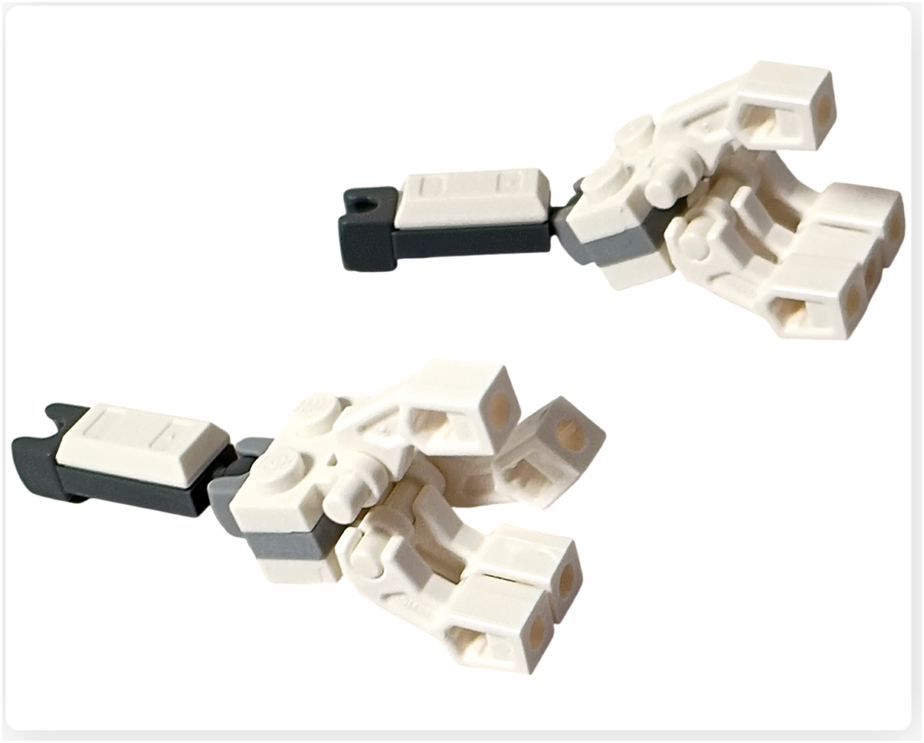 レゴ 31164 うちゅうロボット「うちゅうロボット」 アームユニット組み立て途中