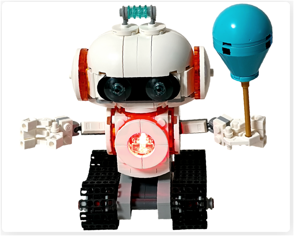 レゴ 31164 うちゅうロボット「うちゅうロボット」 ライトブロック 点灯 ギミック