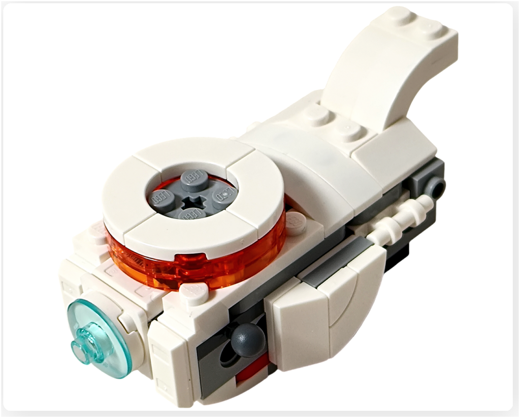 レゴ 31164 うちゅうロボット「うちゅう犬」 首輪完成 フロントセンサー取り付け