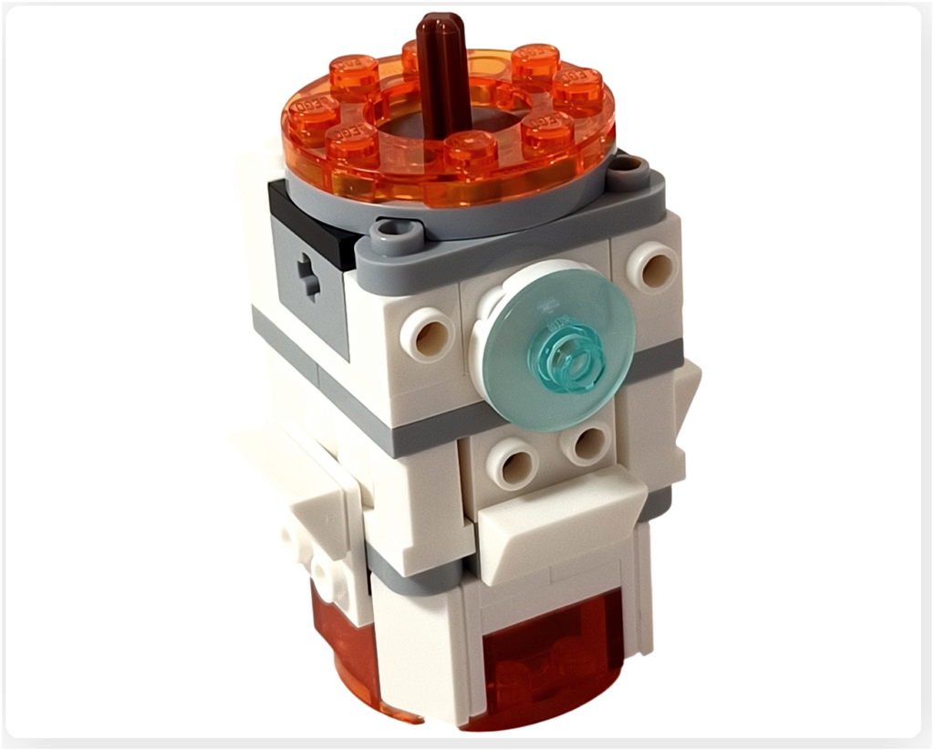 レゴ 31164 うちゅうロボット「うちゅうロケット」 胴体 噴射口 上部リング構造