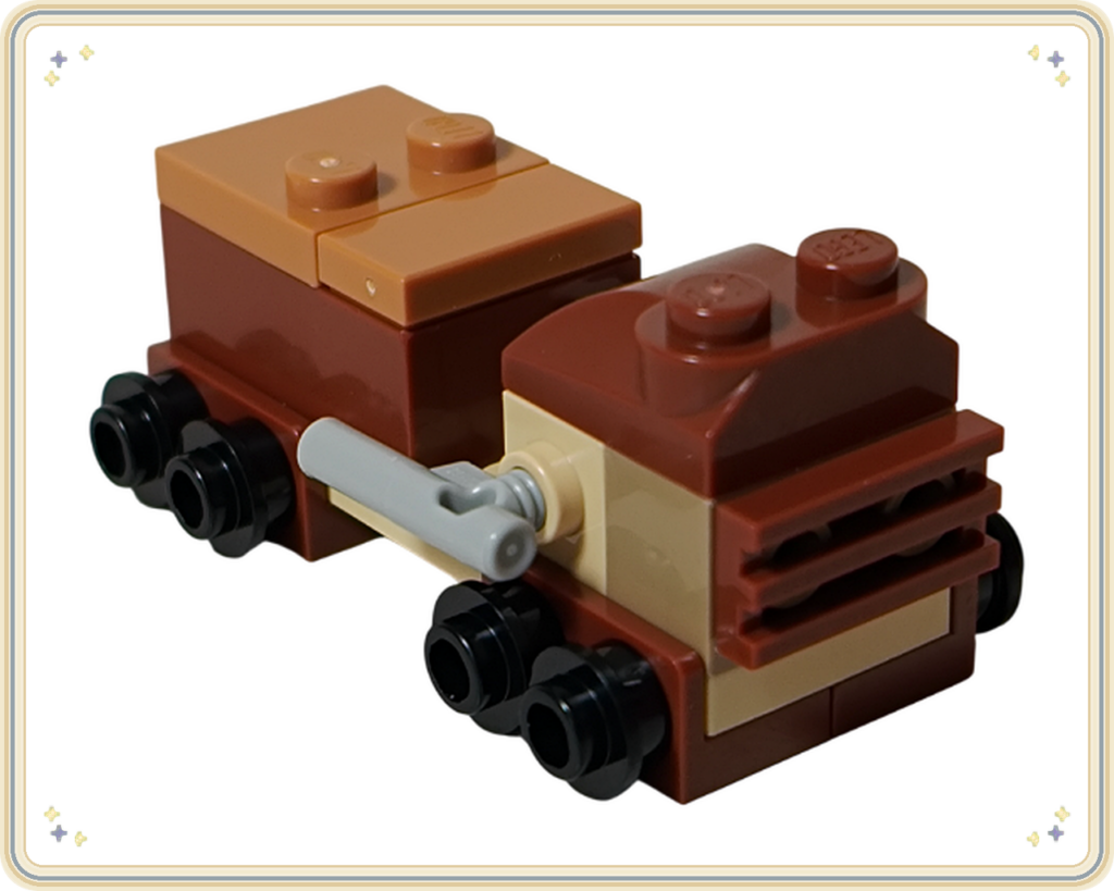 レゴ 75418 スター・ウォーズ アドベントカレンダー2025 13日目 ジャワの乗り物完成