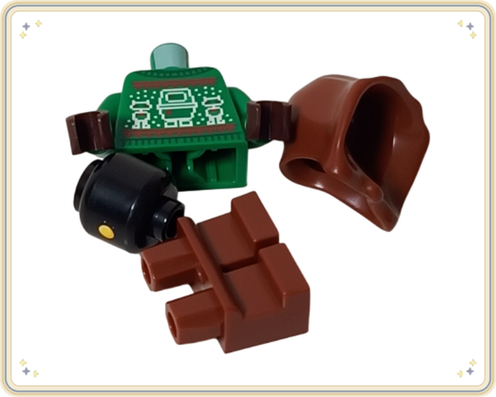 レゴ スター・ウォーズ 75418 アドベントカレンダー2025 15日目 ホリデー仕様のジャワのパーツ