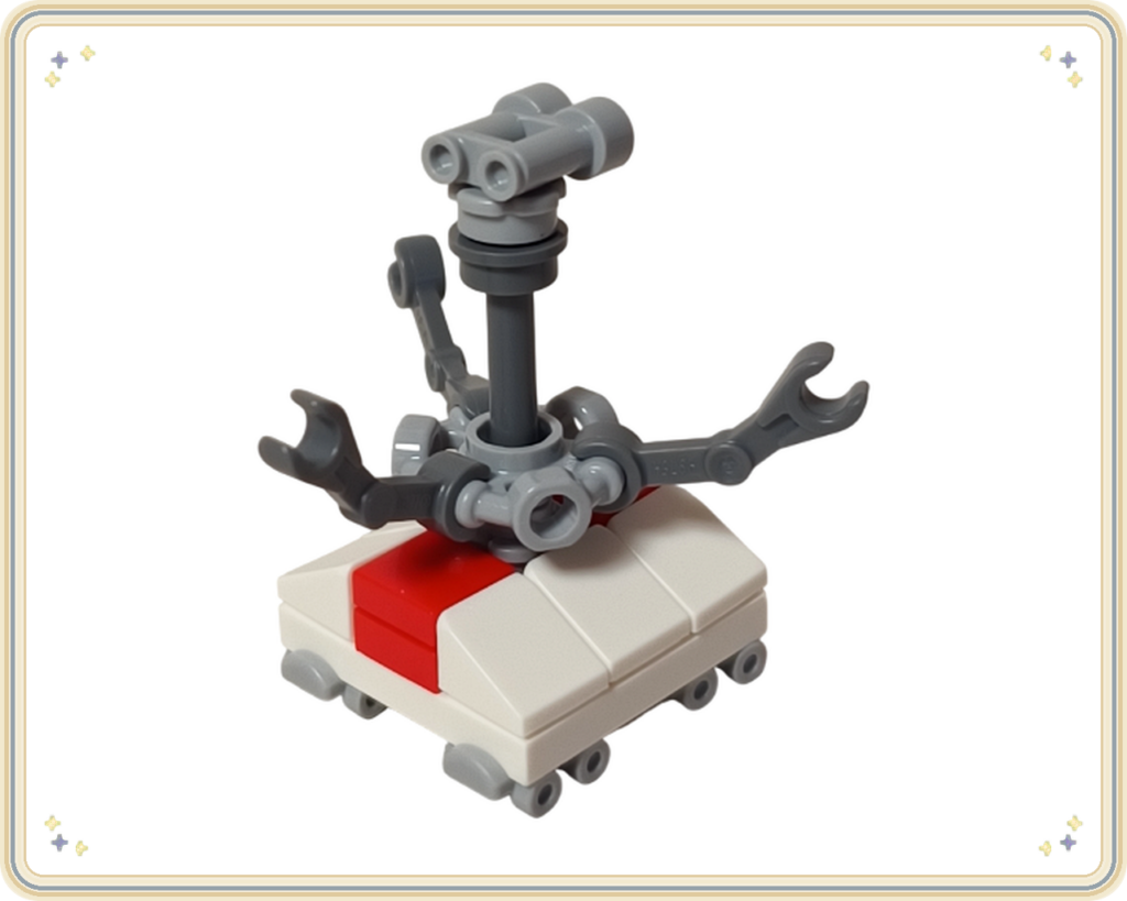 レゴ 75418 スター・ウォーズ アドベントカレンダー2025 16日目のトレッドウェル・ドロイドを後ろから見た完成背面