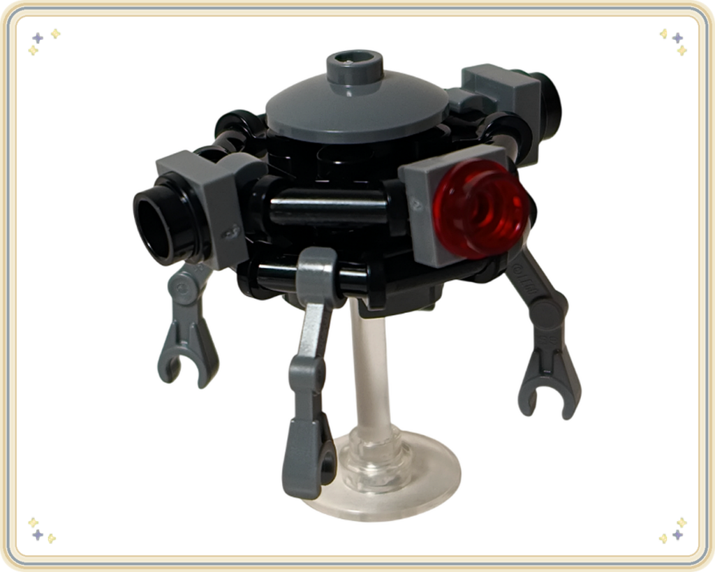 レゴ 75418 スター・ウォーズ アドベントカレンダー2025 21日目 プローブ・ドロイド完成
