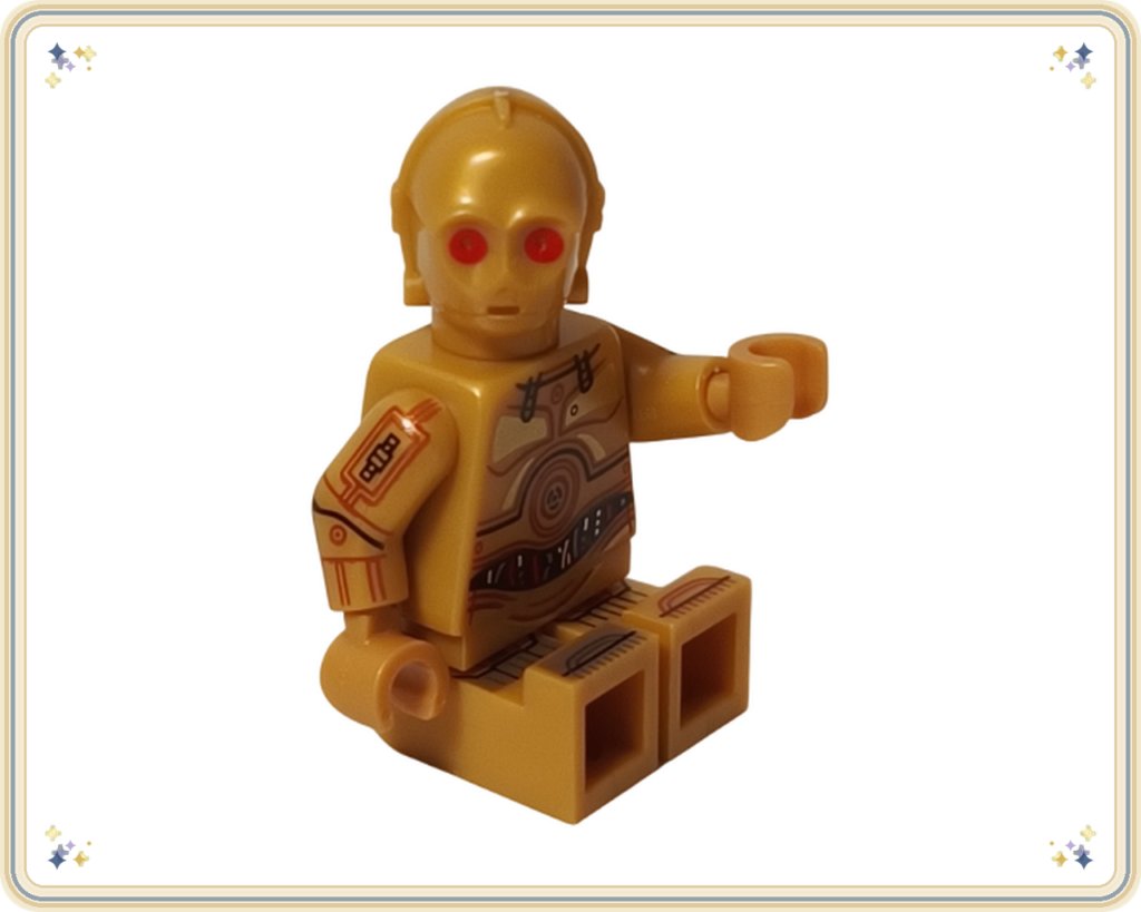 レゴ 75418 スター・ウォーズ アドベントカレンダー2025 C-3PO 座るポーズ