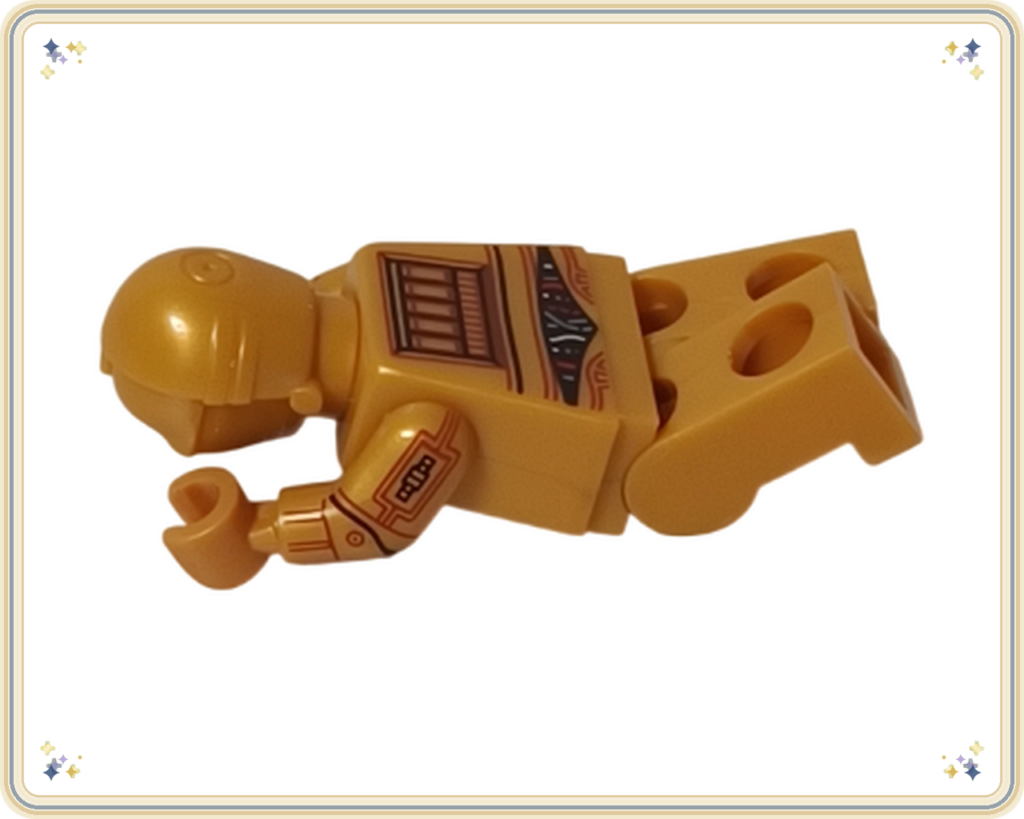 レゴ 75418 スター・ウォーズ アドベントカレンダー2025 C-3PO 転倒ポーズ