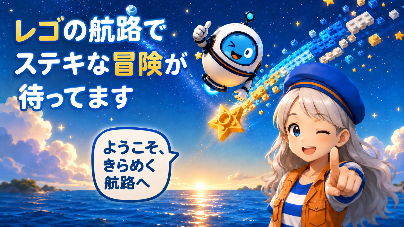 レゴの星降る航路のトップ画像