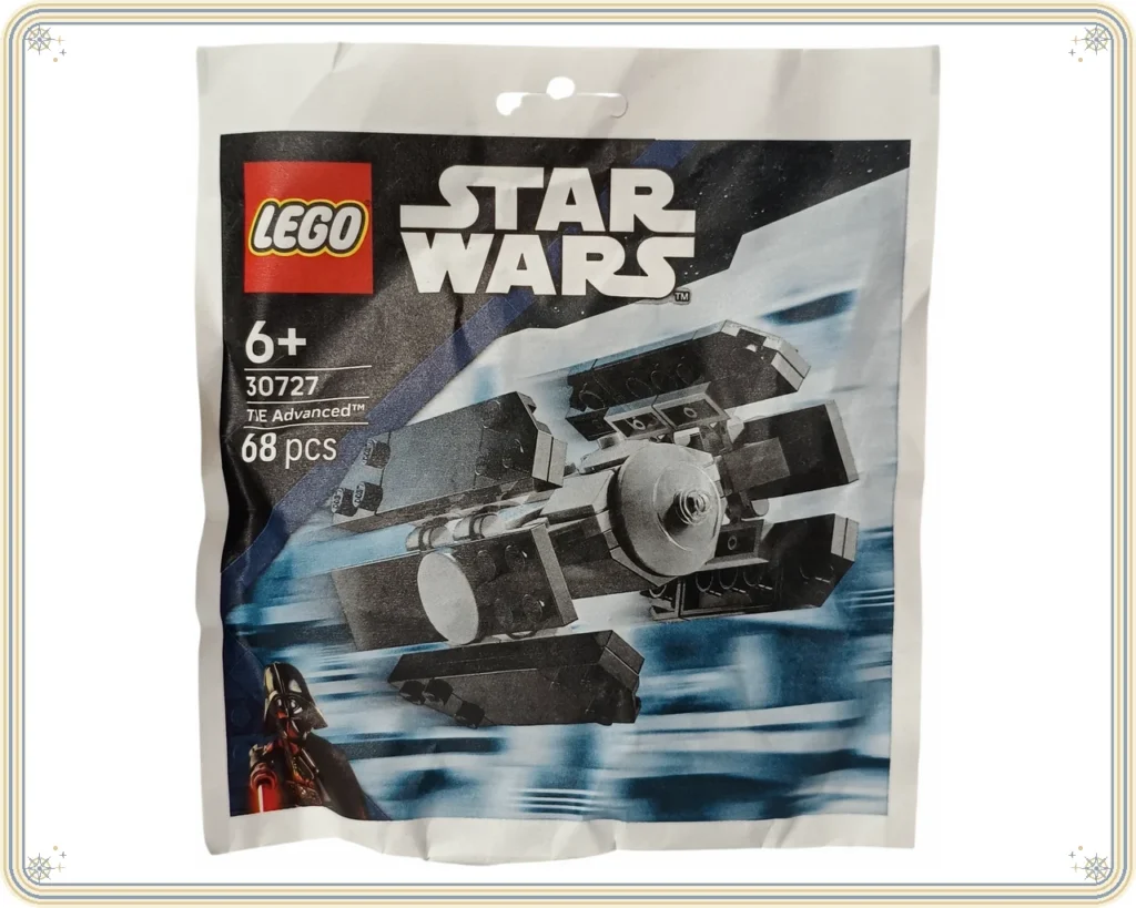 レゴ スター・ウォーズ 30727 タイ・アドバンスト ＜ミニ＞の紙製バッグ正面